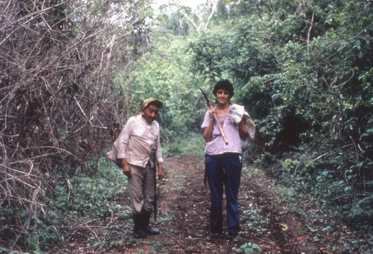 Der Maya-Heiler Don Elijio Panti mit Dr. Rosita Arvigo